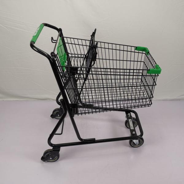 Buy cheap OEM ODM 80L Market Shopping Trolley Q195 Steel Store Shopping Cart from wholesalers