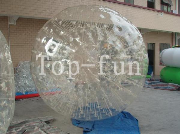 Buy cheap Outdoor Clear Inflatable Zorbing Ball / Big Glass Balls With 1 Year Warranty from wholesalers