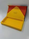 Golden Custom Die Cut Packaging Box Degradable Cardboard Folding FSC