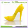 Buy cheap 64MB 128GB Customized USB Flash Drive PVC Rubber High Heeled Shoe Shape Personalized USB PEN from wholesalers