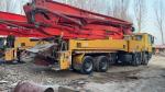 Truck Mounted Concrete Pump Truck Photos with Putzmeister 46m Benz Concrete