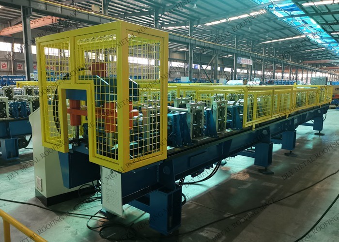Trapezoidal Metal Roofing Sheet Forming Machine 3 Phases Plc Control System