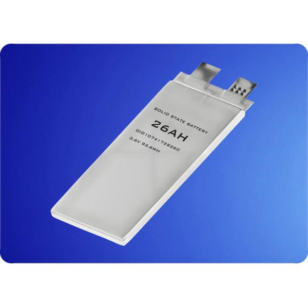 Buy cheap 3.6V 26Ah Solid State Battery 10000 Cycles 300Wh/kg from wholesalers