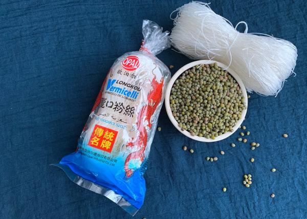 Buy cheap 100g Oriental Style Low Fat Green Bean Vermicelli Pasta from wholesalers