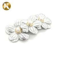 Buy cheap Wenzhou Kml Wholesale custom handmade flower fashion special cloth shoe buckle product