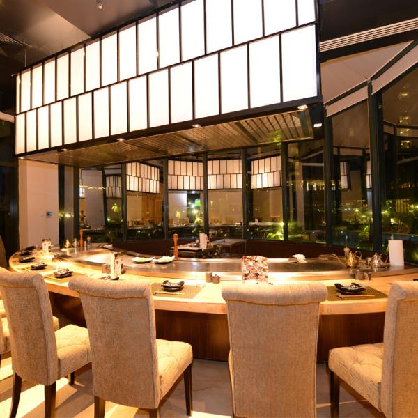 Buy cheap Professional Catering Equipment 8 Seats Teppanyaki Griddle For Restaurant Hotel Buffet from wholesalers