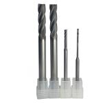 Professional CNC Milling Cutters Diamond Coated Carbide 2 Flute Ball End Mills