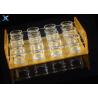Buy cheap 12 Holes Clear Acrylic Beer Cup Holder Rack Tray For Bar Clubhouse Non - Toxic from wholesalers