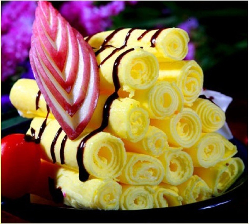 Stainless steel double square pan fried ice cream roll machine Commercial flat pan fry ice cream roll machine