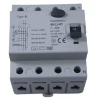 Buy cheap Electromagnetic IP20 Type B Rcd Breaker For EV Charger 4P 415V product