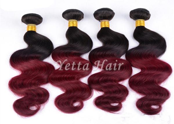 Buy cheap No Lice Ombre Virgin Hair Extensions Long-Lasting And Lustrous from wholesalers