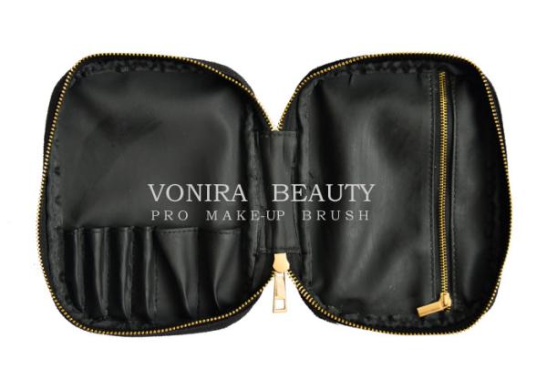 Buy cheap Pro Cosmetic Tool Case Makeup Brush Holder Bag For Travel Black from wholesalers