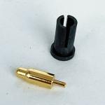 Dia 2.8mm Male Pogo Pin Connector Length 10.2mm Dip Type Spring Loaded Pogo Pins