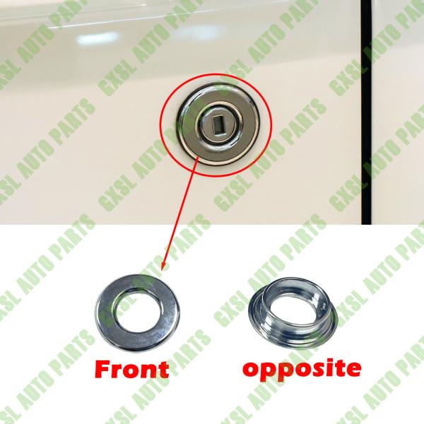 For Rolls Royce Ghost Door Lock Cylinder Decorative Metal Cover Ring OEM