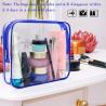 Buy cheap Multifunctional 6pcs Clear PVC Travel Luggage Pouch With Handle from wholesalers