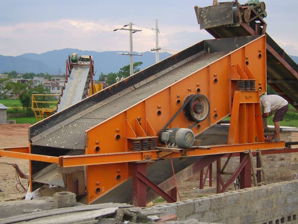 Circular Vibration Screen Sieves Screening Machine For Mining Coal Stone Crusher