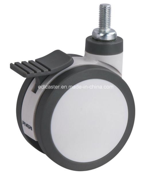 Buy cheap High Load Capacity K5414-D931 4" Threaded Brake TPU Caster for Industrial Machinery from wholesalers