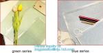 pencil handbags, makeup bags, School office supplies handle zipper file document