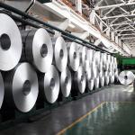 Buy cheap 3105 3003 Aluminum Coil For Gutter Machine With Blue Film Zinc 1000 6000 3000 Series 0-1550mm from wholesalers