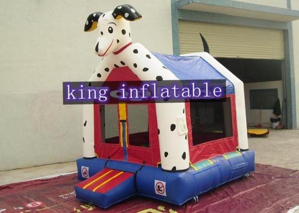 Buy cheap Customized Color Safety Dog Design Inflatable Commercial Bounce Houses Animal Themed For Kids from wholesalers