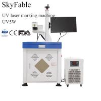 Buy cheap Plastic Acrylic Glass UV Laser Marking Machine 5W Laser Printing Engraving product