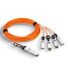 Buy cheap 1M 40G QSFP+ To 4x10G SFP+ AOC Active Optical Cable from wholesalers