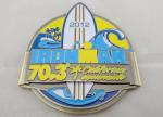 Zinc Alloy, Iron Man Medal, Germany Medals with California Ocean Side, Antique