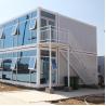 Buy cheap Steel Fireproof Rock Wool Sandwich Panel 20ft Shipping Container House for Apartment from wholesalers