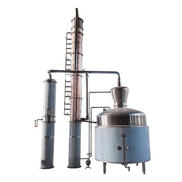 Buy cheap GHO 3000 KG Stainless and Copper 2000L Vodka or Whiskey Distillation Equipment with 1 from wholesalers