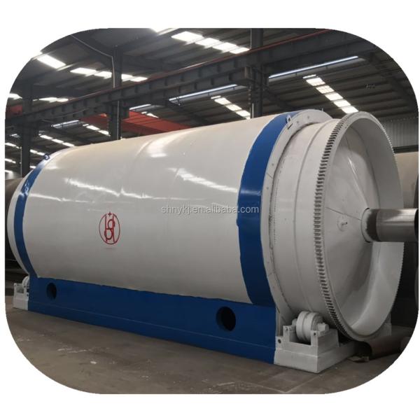 SIHAI Recycling Pyrolysis Plant Converting Waste Tire Rubber Plastic into Fuel