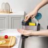 Buy cheap Kitchen Sink Tidy Caddy Sink Organizer With Sponge Holder Stainless Steel from wholesalers