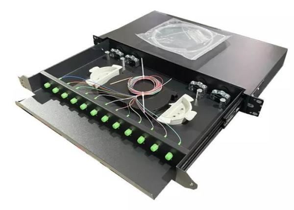 Buy cheap ODF Fiber Optic Distribution Unit Box Fc Drawing Type 19inch from wholesalers