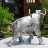 Buy cheap Electrolysis Effect Stainless Steel Howling Elephant Sculpture for collection from wholesalers