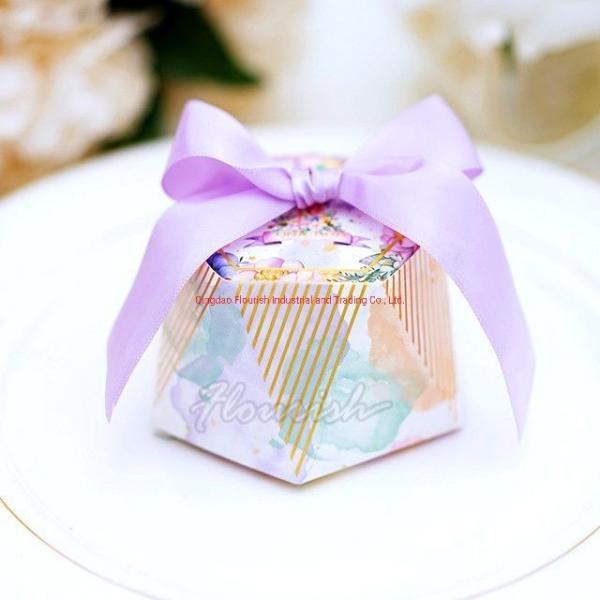 Buy cheap Offset Printing Hexagon Cardboard Boxes Thanksgiving Paper Chocolate Packaging Gift Box from wholesalers