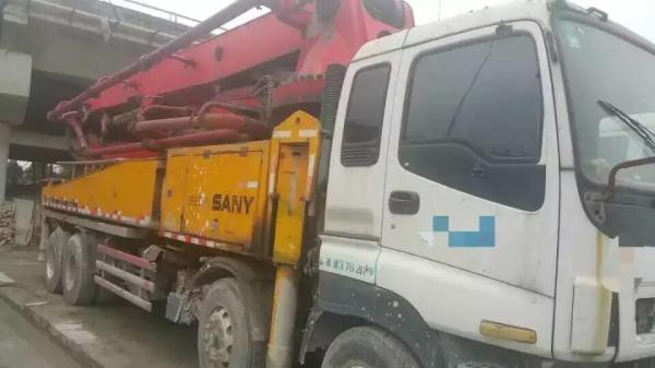 Buy cheap 46M 2011 used Sany CONCRETE PUMPS TRUCK MOUNT Concrete Pumps from wholesalers