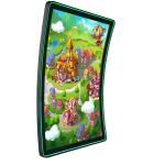 4k Resolution Curved Monitor VGA HDMI DP Input Casino Touch Screen