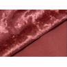 Buy cheap Crushed Polyester Velvet Fabric Windproof For Clothes from wholesalers