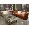 Buy cheap Polyester Fabric Leather Living Room Sofas Multi Functional Three Person Leather Sofa from wholesalers