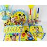 Buy cheap Baby Mickey theme Baby birthday party set plate cup&napkin tablecloth favor gift for Kids Event Party Supplies from wholesalers