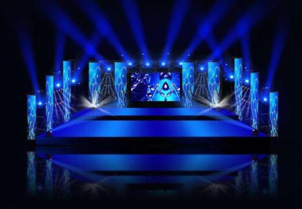 Buy cheap Energy Saving Rental LED Display Screen , P4 Stage LED Display Slim Panel Light Weight from wholesalers