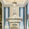 Buy cheap Designer Duplex Building Light Luxury Postmodern Empty Living Room hotel large chandelier(WH-NC-108) from wholesalers