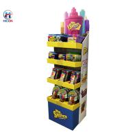 Buy cheap Retail Store Fixtures Free Standing Cardboard Floor Display Stand product