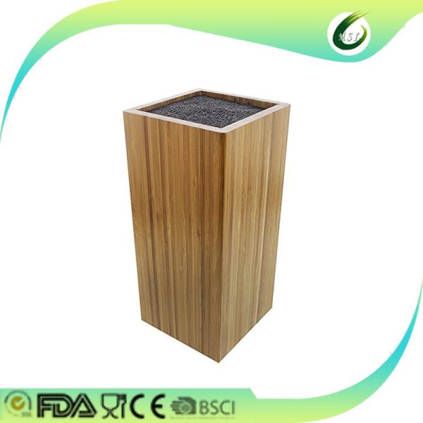 Buy cheap Hot selling bamboo wood knife block for sale from wholesalers