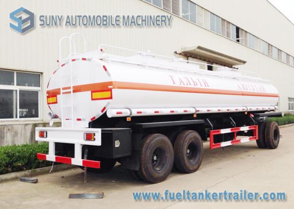 Buy cheap High Performance 20000L 3 Axle Train Oil Tank Trailer With Ellipse Shaped from wholesalers