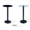 Buy cheap Modern club round glass bar table furniture from wholesalers