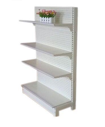 Buy cheap Metal Supermarket Display Racks Retail Store Shelving Storage Single - Sided from wholesalers