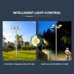 20w 30w 40w High Pole Led Solar Lights Outdoor Waterproof With Polycrystalline