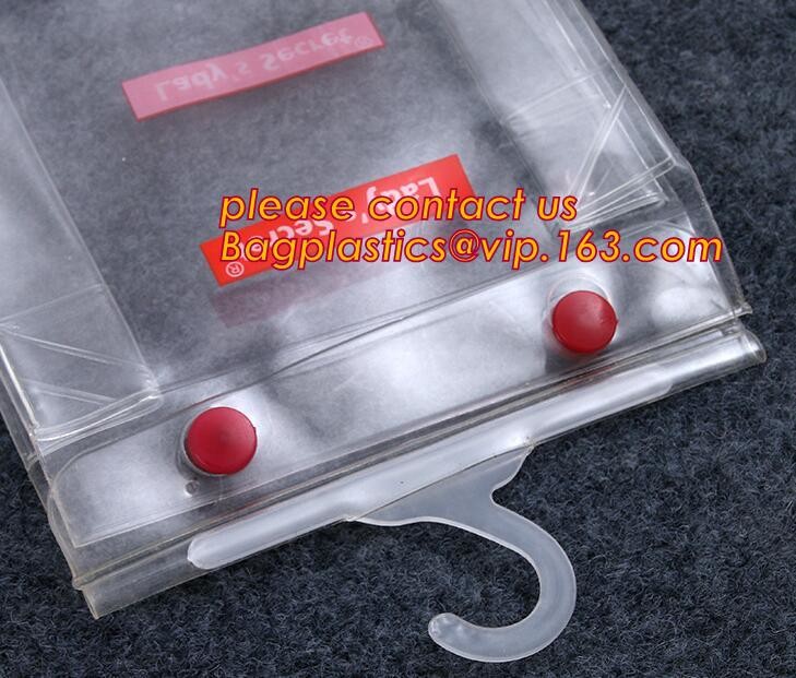 Shirt Packaging Bags, Hanger Frosted Bags, Packaging Bag Hook Hanger Bag Underwear Shirt Bag