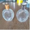 Buy cheap Other Beverage 50ml/100ml Dark Blue Glass Perfume Bottles with Screw Cap Round Design from wholesalers