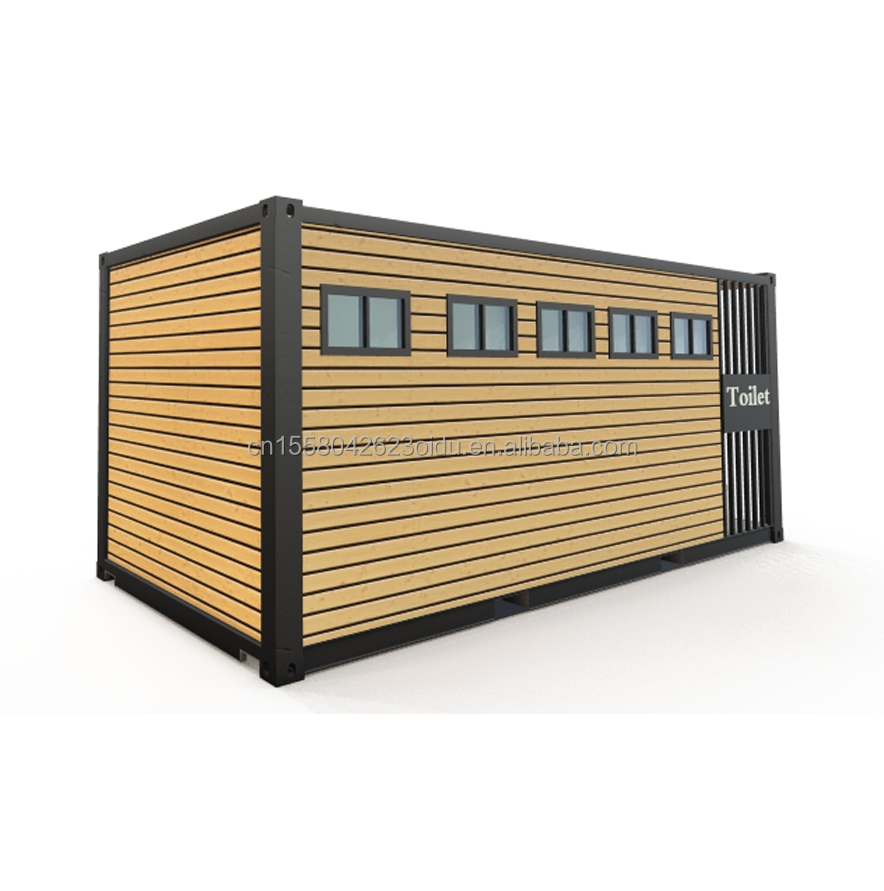 Modern Expandable Steel Frame Portable Prefabricated Container House with Bedrooms for Outdoor Made of Sandwich Panel